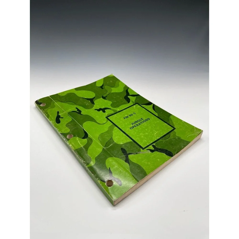 FM 95-5 Jungle Operations Military‎ Field Manual Vintage